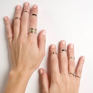 FINAL • Kendra Scott Midi Ring Set • 6 Rings